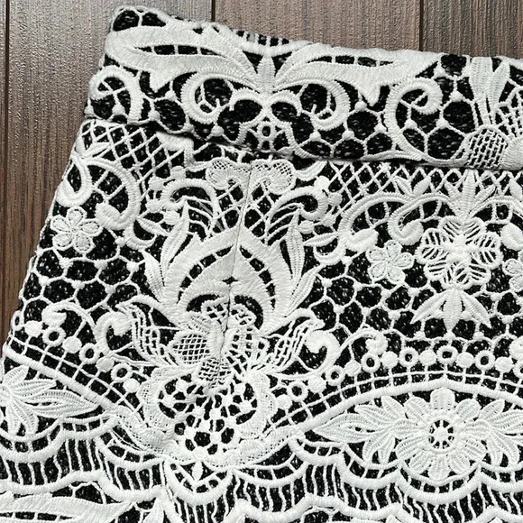 MAJE Jupe Courte Contre skirt size 36 NWT - Picture 3 of 13